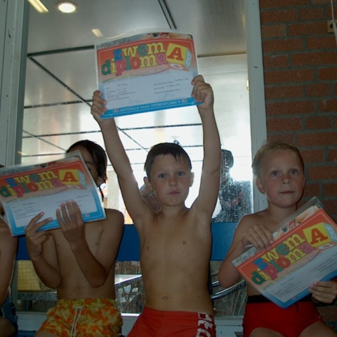 Max Verheijen zwemdiploma